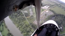 Emergency deadstick landing near Made of Metal festival