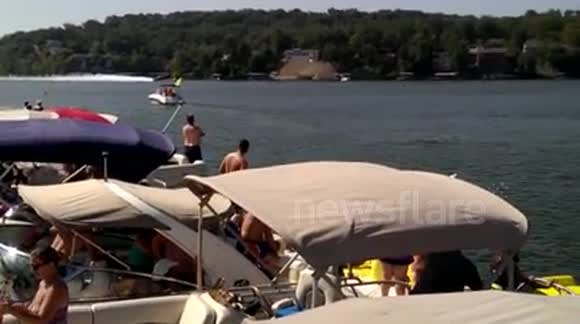 Lake of the Ozarks Shootout Wreck 2014
