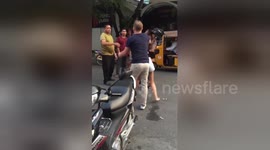Tourist attacked after allegedly getting caught with drunk local's wife