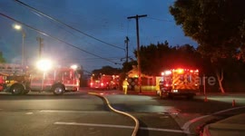 Mar Vista Strip Mall Fire