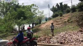 Accidente aéreo en #Toncontin hoy 22 de Mayo https://t.co/ckxoygnnDH