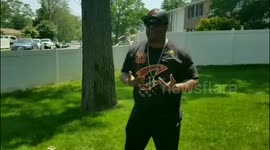 Cleveland Cavaliers fans my son and I rooting for Lebron James and the cavs