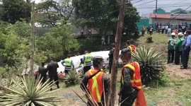 Newsflare Edit - US private jet crashes in Honduran capital
