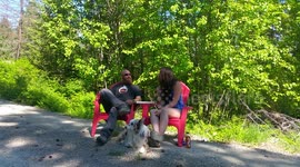 Chair breaks, dumps man in the dirt