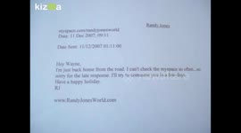 George Micheal famous email sent by him on his birthday