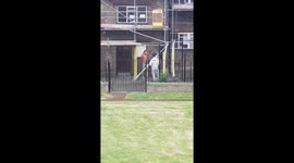 It's not everyday you see this outside!