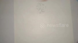 DRAWING: Goku and Freeza || DBZ || TIME-LAPSE VIDEO || A.J.ARTS
