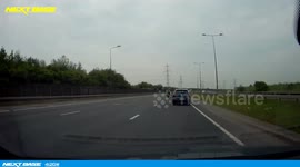 BMW A13 Wennington Cuts in and out of lanes