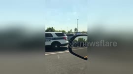 Eyewitness captures scene outside Indiana school after shooting