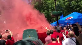 Liverpool fan event takes place in Kiev park