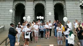 'Never again' vigil for texas HS shooting victims