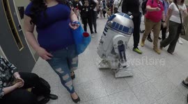R2D2 At The MCM Comic Con 