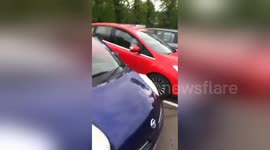 Newsflare Edit - McDonald's car park in Linwood, must've been really hungry???? https://t.co/53pEyNWUHW