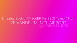 BOEING 777 of EMIRATES MAKING A 180 DEGREE TURN