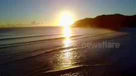 New Zealand from above. DJI Mavic Pro Drone