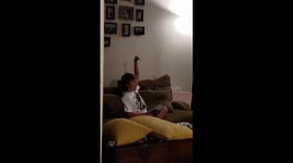 Little boy gets caught singing along to The Greatest Showman