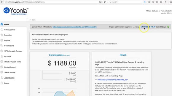 CPA Affiliate Program Marketing Yoonla