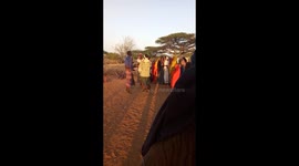 Somali Traditional dancing during marriage weddings.