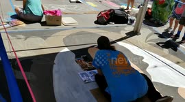 Chalk art festival