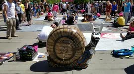 Chalk art festival