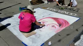 Chalk art festival