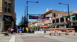 Chalk art festival Denver
