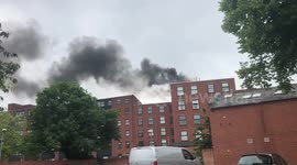 Derby Fire Student Flats (longer)