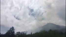 Fleeing from 416 Fire Durango