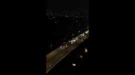 Three lorries blocking lanes causing tailbacks