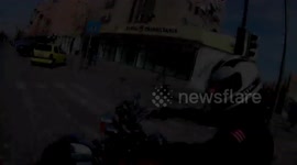 Driver cut in front of biker