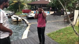 Punching slow motion