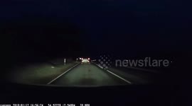 Near miss car crash