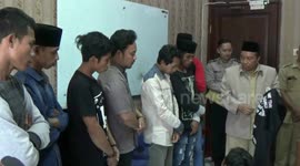 7 youths in the safe assembly of Indonesian clerics and police probolinggo for alleged blasphemy