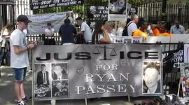 Anti knife crime demo in Whitehall London by Jim Connor