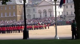 Pomp and pageantry at Trooping the Colour 2018 on Horse Guards Parade