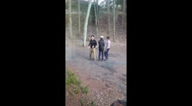 CRAZY CHINESE DABBING MAN INSERTS FINGER INTO BUTT