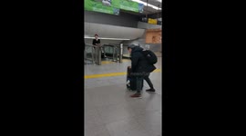 JUMPING OVER LUGGAGE EPIC FAIL