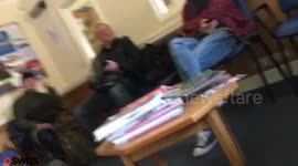 Cambridge University student confronts a sexist and racist man in a doctor's surgery