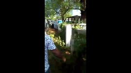 Baby boy rescued after being abandoned in cemetery