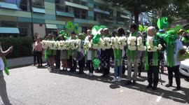 One-year on Silent March for Grenfell is moving towards Grenfell Tower