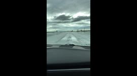 Hailstorm Blankets Town in Saskatchewan