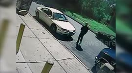 80-Year-Old Man Flung In The Air By Speeding Car