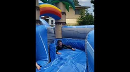 Waterslide Wipe Out for the Win!