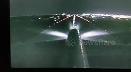 NIGHT TAKE OFF FROM NEW YORK (JFK) TO MILANO MALPENSA (MXP) - Airbus A380-800 Emirates