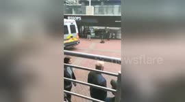 Newsflare Edit - Police in England Birmingham City Center