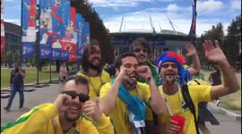 Brazil supporters create and explain new chant directed at Leo Messi
