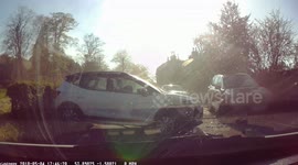 'Drunk driver' weaves all over Yorkshire country road before head-on collision