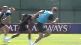 England squad trains ahead of Panama clash