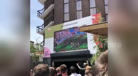 Newsflare Edit - England Fans Live reaction 1-0 v Panama in London