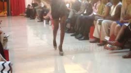 Fashion Show African American Model